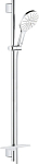 26594LS0 RainShower SmartActive 150 Душевой гарнитур III, душевая штанга 900 мм, шланг 1750 мм, 9,5 л/мин, полочка, белая луна 250_100_Array